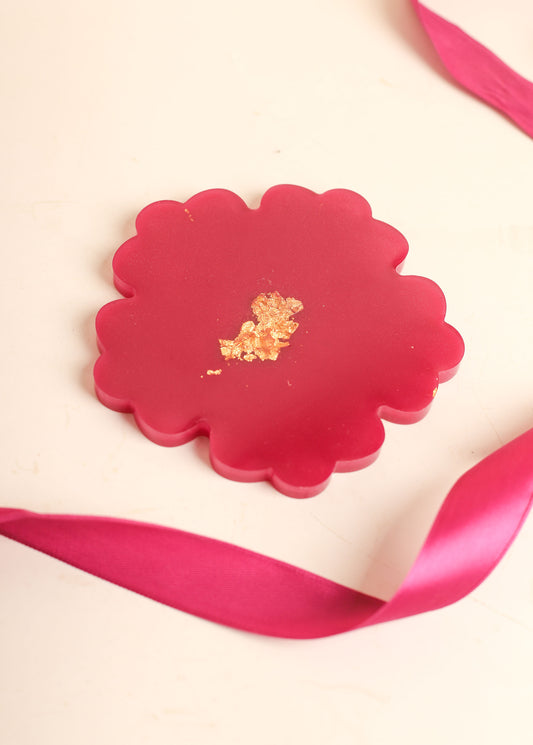 Bloom Resin Coaster