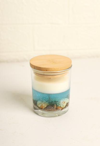 Sea Glass Candle (Large)