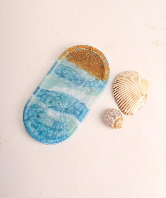Coastal Calm Resin Tray