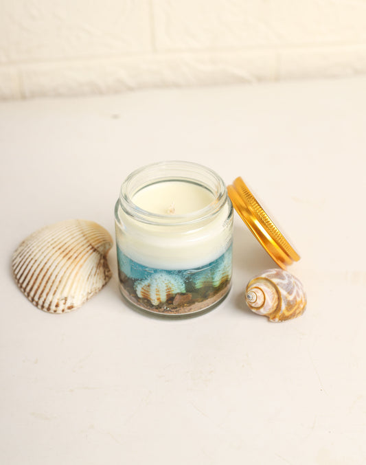 Sea Glass Candle (Small)