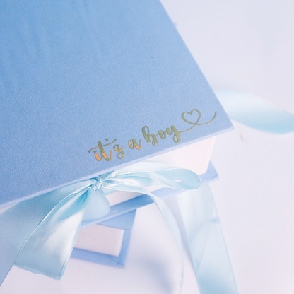 Mini blue Customized Giftbox