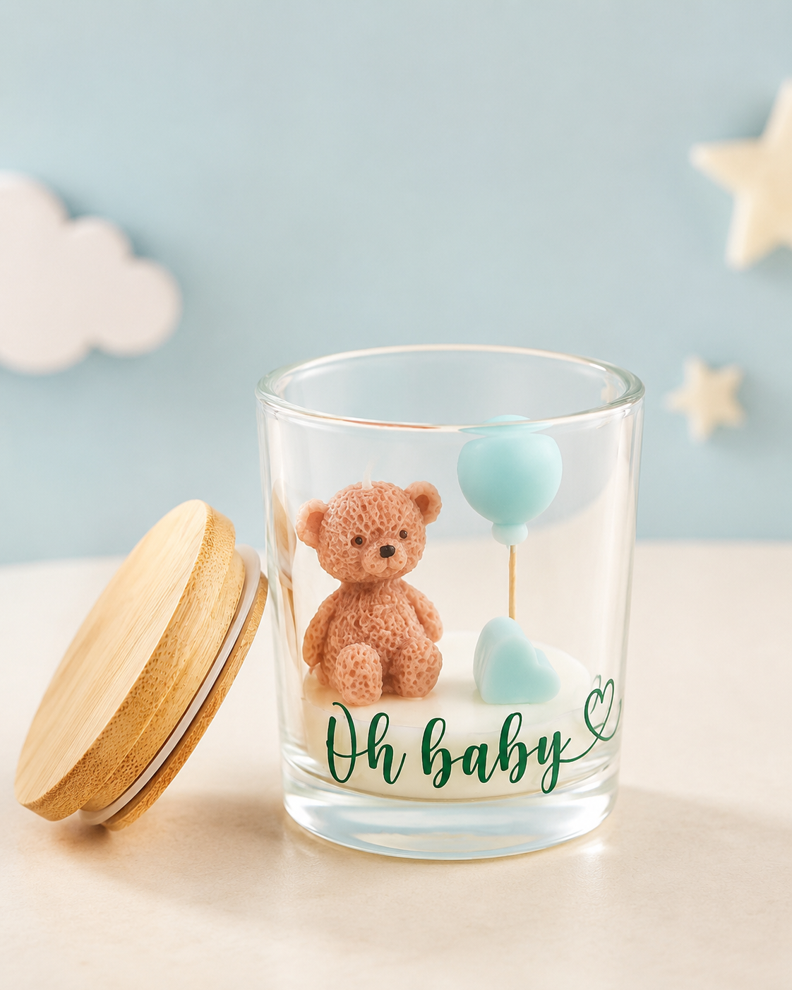 Baby Bear Candle