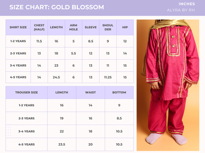 Golden Blossom (3 pc)