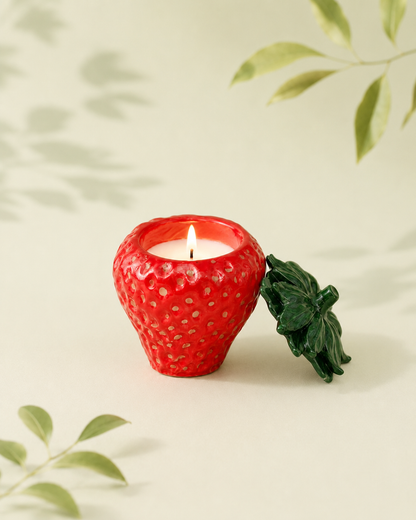 Strawberry Candle
